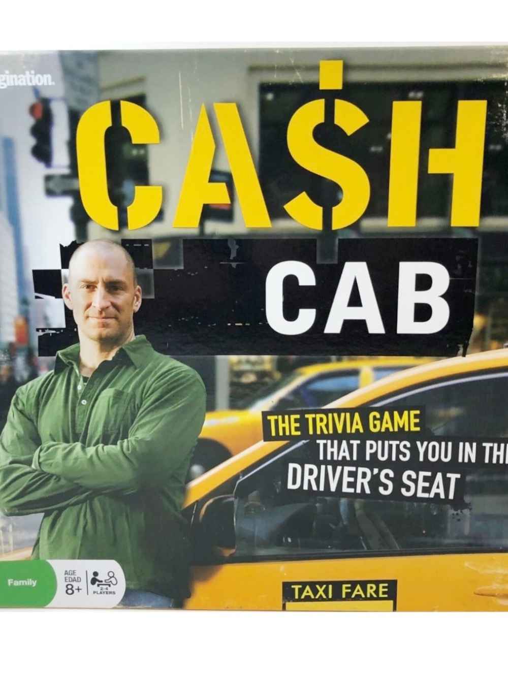 CASH CAB Trivia Game – Yellow & Black Edition. New.